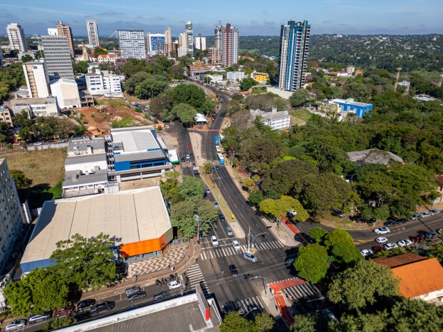 Itaipu entrega obra de revitaliza��o da Avenida JK em Foz do Igua�u