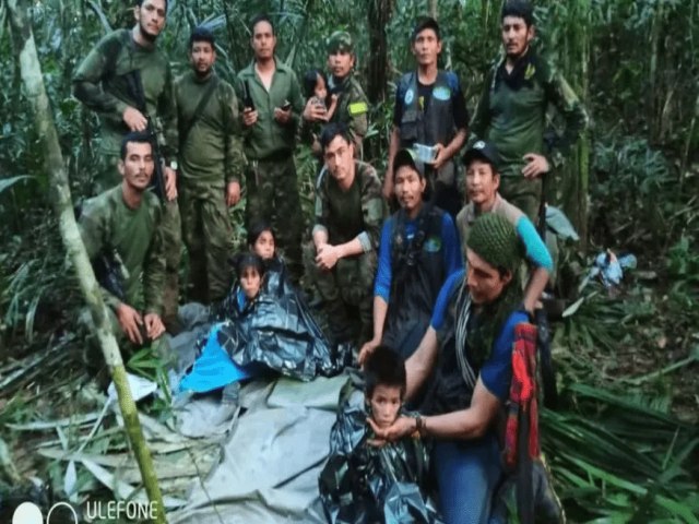 O que as crianas resgatadas na Colmbia comeram para sobreviver 40 dias na selva