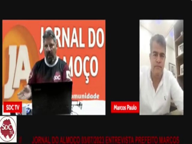 Prefeito Marcos Paulo promete CONCURSO MPBLICO PARA 2024.	