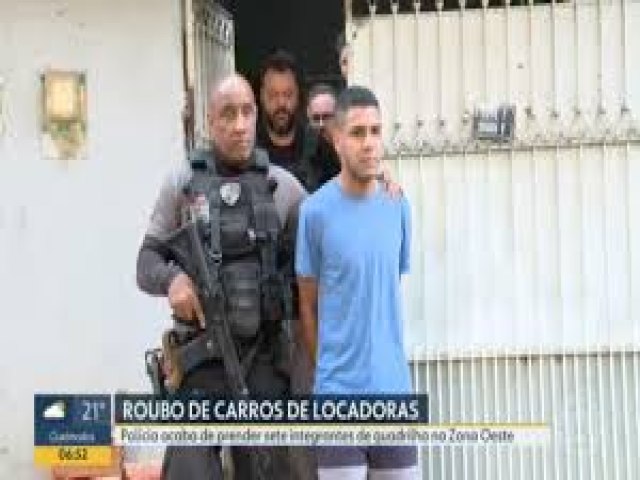 Polcia mira quadrilha que alugava carro de luxo e instalava rastreador para clonar chave, localizar o veculo e vender  milcia