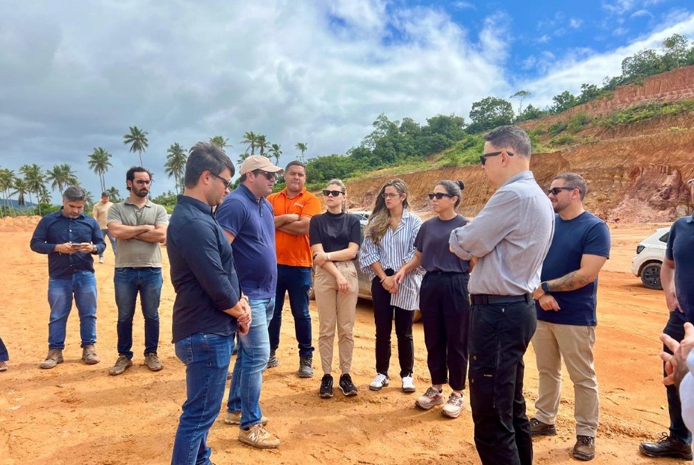     Seinfra vistoria fase final de obras de saneamento e abastecimento no Litoral Norte