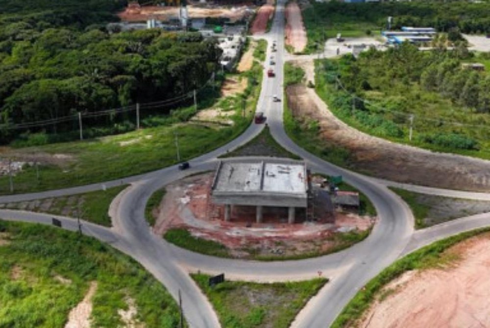 Obras do Arco Metropolitano avan�am e refor�am mobilidade entre Macei� Marechal Deodoro e Pilar