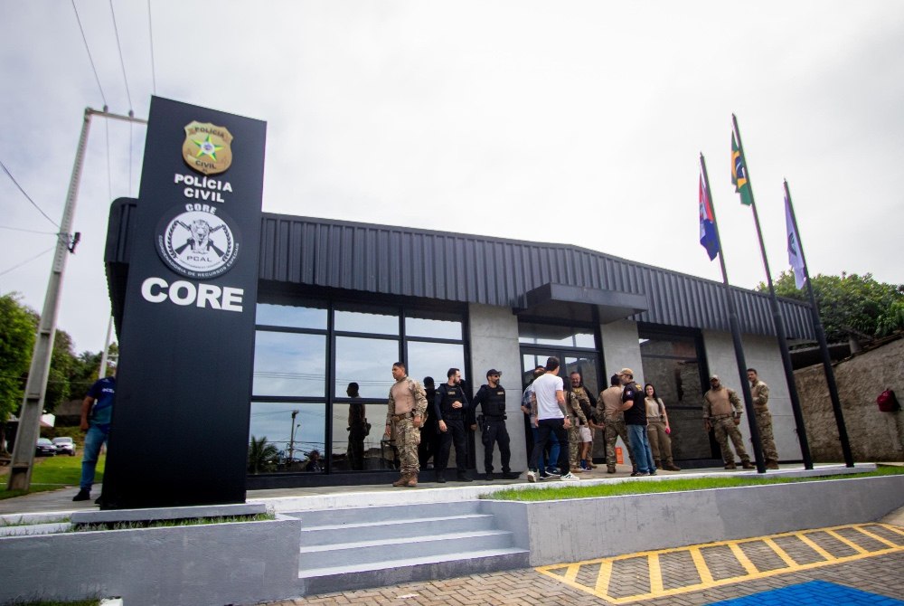 Governo de Alagoas inaugura nova estrutura da CORE e refor�a combate ao crime organizado no estado