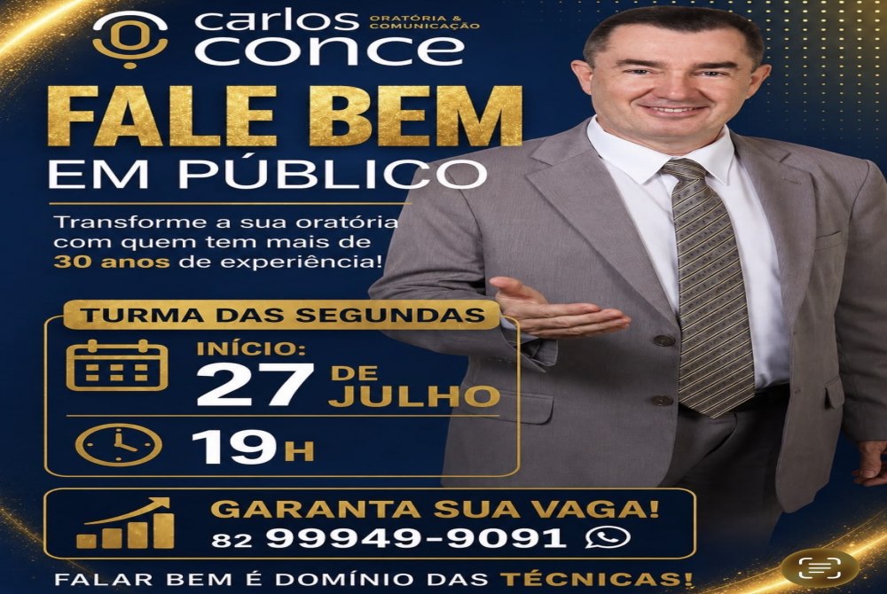Carlos Conce aposta em m�todo pr�prio para formar l�deres e fortalecer a comunica��o estrat�gica na era digital