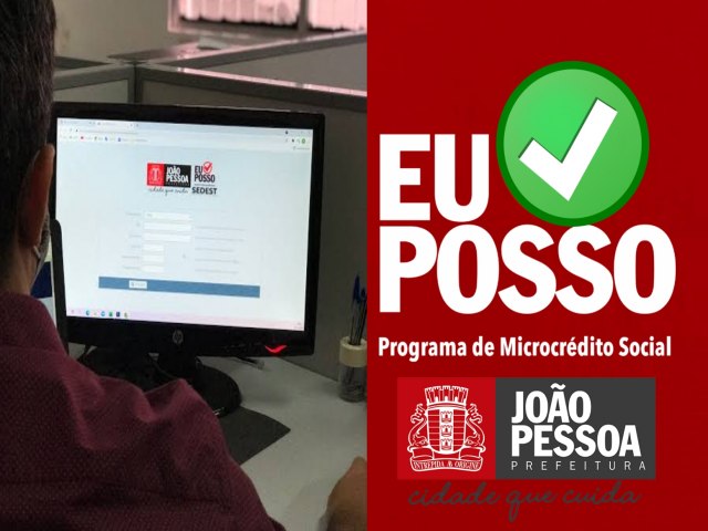 Prefeitura de Joo Pessoa inscreve para mil vagas do programa Eu Posso a partir desta quarta-feira