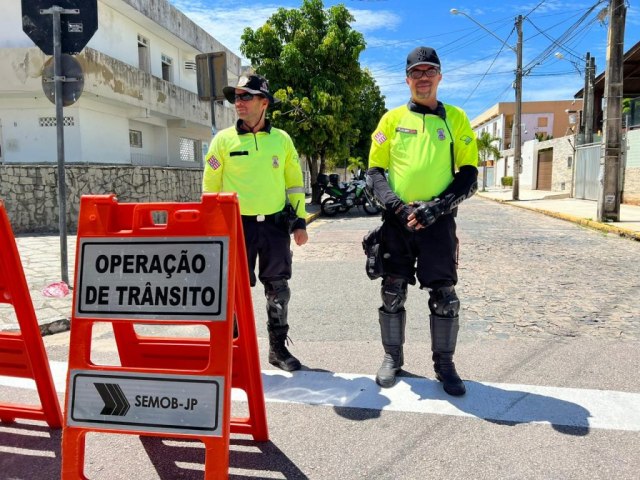 Semob-JP prepara esquema de trnsito para eventos de rua nesta sexta-feira e fim de semana