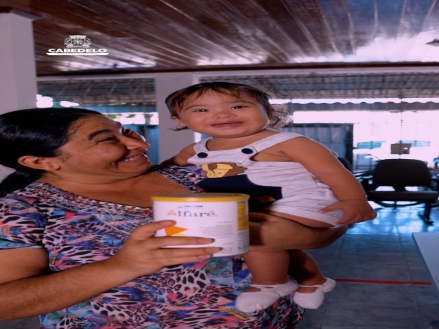 Cabedelo oferece suplementao alimentar a crianas alrgicas ao leite e pacientes com enfermidades especficas