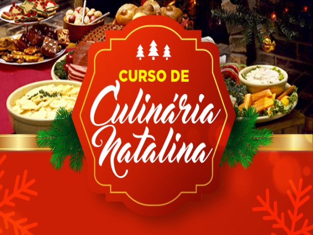 Prefeitura de Joo Pessoa inscreve para curso de Gastronomia Natalina