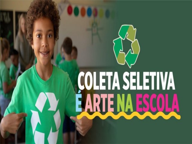 Emlur e Sedec lanam programa Coleta seletiva  Arte na escola