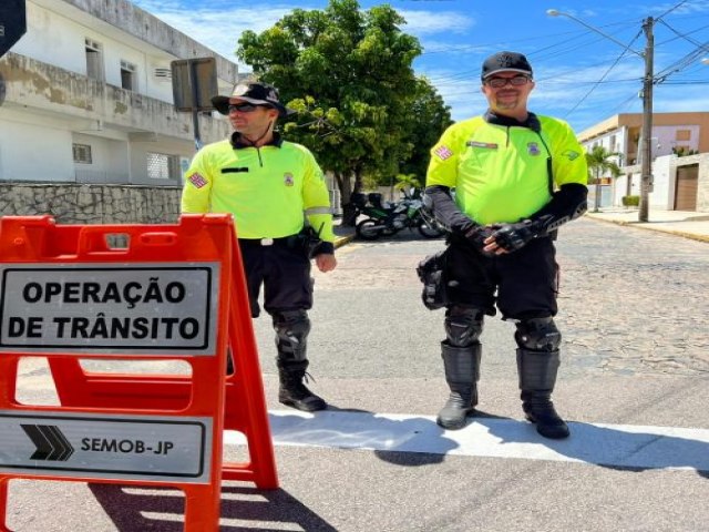 Semob-JP prepara esquema especial de trnsito e transporte para feriado desta sexta-feira