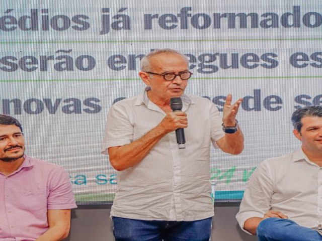 Prefeito autoriza a reforma de oito UBSs, anuncia a inaugurao do Hospital Dia no ms de junho e apresenta Revista Joo Pessoa Cuida Mais