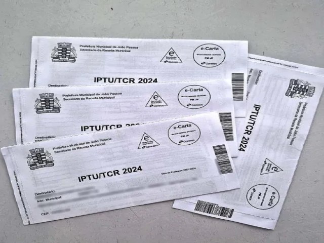 Prazo para pagamento do IPTU e TCR em cota nica termina prxima sexta-feira