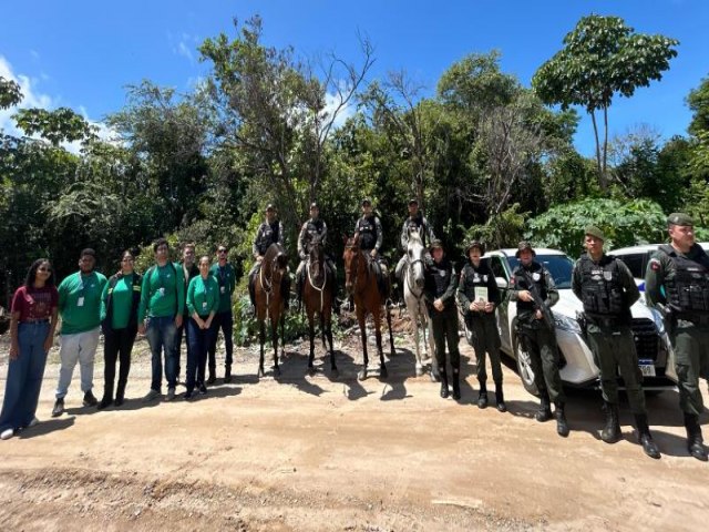 Parque Trilhas: Ao conjunta conscientiza sobre descarte irregular de slidos, na zona sul de Joo Pessoa