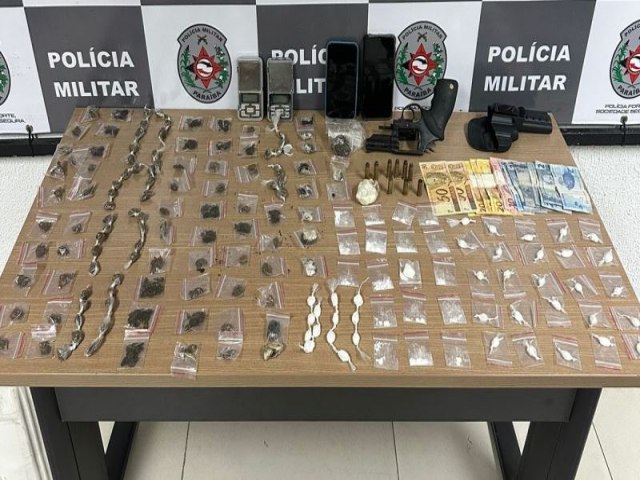 Polcia Militar apreende seis armas de fogo na Paraba