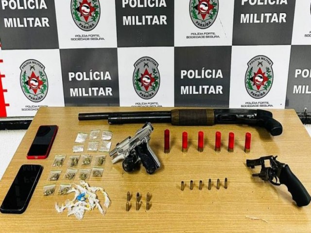 Operao apreende armas durante confronto com suspeitos de atuar no trfico de drogas na Capital