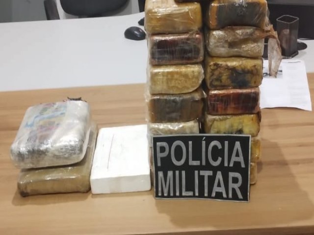 Polcia Militar apreende droga que chegou na cidade de Queimadas em um nibus interestadual