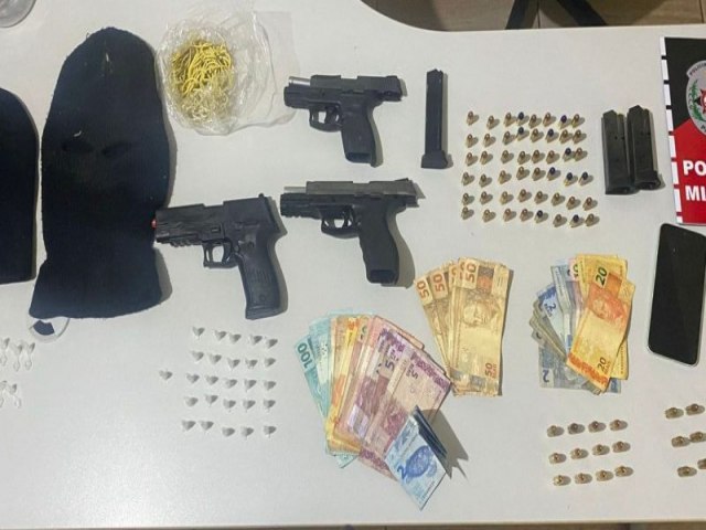 Operao cumpre mandado de priso e apreende armas de fogo no litoral sul