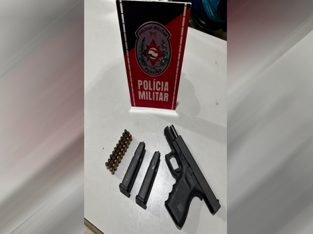 Operao Fora Total: Polcia Militar prende suspeito por porte ilegal de arma em Catol do Rocha