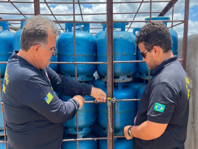 Procon apreende 620 botijões de gás irregulares em São Raimundo Nonato 