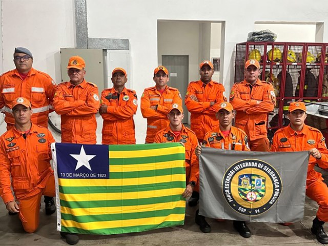 Bombeiros do Piau iniciam trabalho de resgate no Rio Grande do Sul