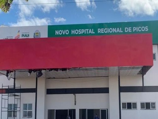 Rafael inaugura novo Hospital Regional de Picos nesta sexta