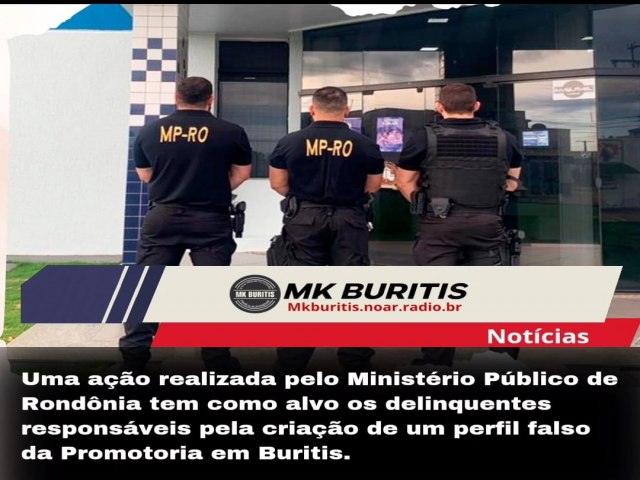 Operao do MP de Rondnia mira criminosos que criaram falso perfil da Promotoria em Buritis