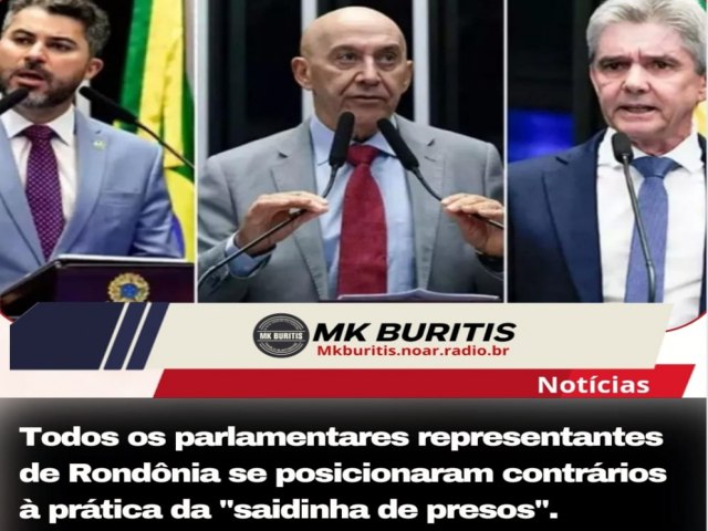 Todos os parlamentares representantes de Rondnia se posicionaram contrrios  prtica da 