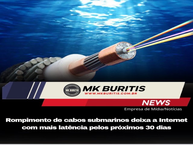 Rompimento de cabos submarinos deixa a Internet com mais latncia pelos prximos 30 dias