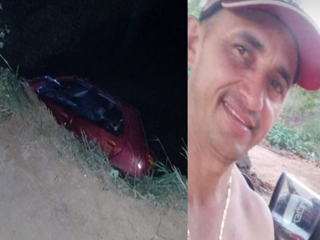 Agricultor morre afogado aps perder controle de carro e cair em rio em RO