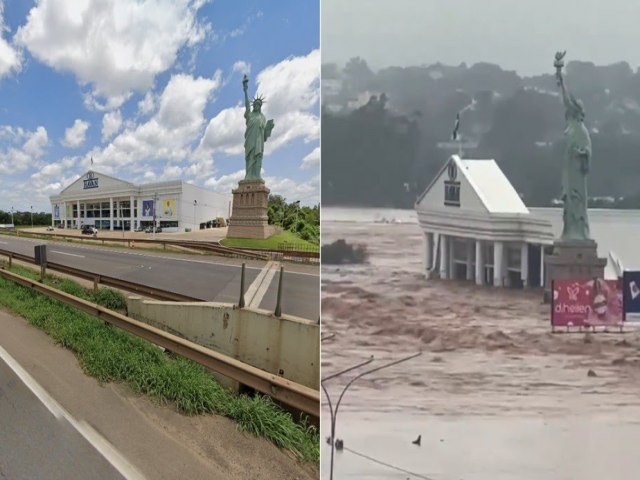 RS debaixo d'gua: veja antes e depois de locais afetados pelas fortes chuvas