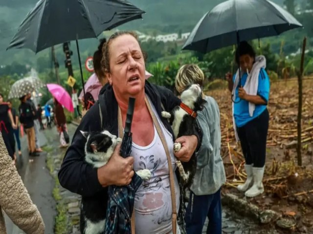 Nmero de desalojados dobra em 24 horas no Rio Grande do Sul