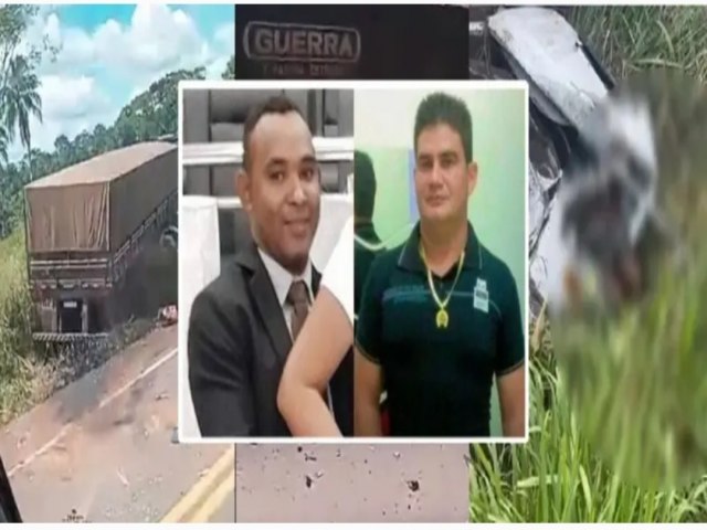 IDENTIFICADOS: Dois homens morrem em grave acidente na BR-364