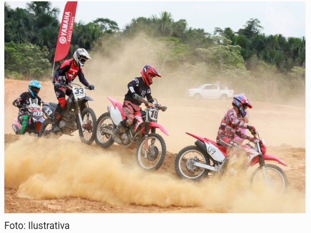 MOTOCROSS: 2 Etapa do Campeonato Estadual de Motocross acontece em Ariquemes-RO