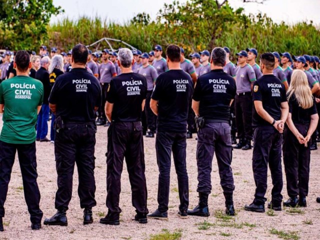 Governo de RO refora Segurana Pblica com formao de 310 novos policiais civis