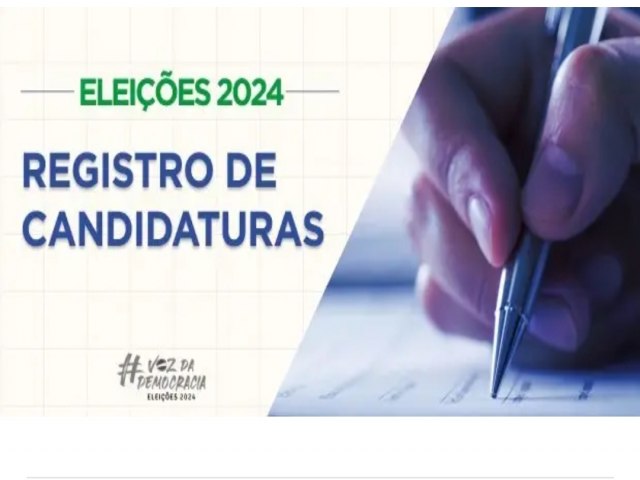 PolticaPartidos devem apresentar registro de candidaturas at quinta-feira (15)