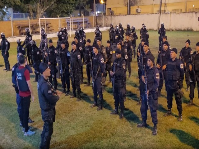 Policiais militares de Rondnia so enviados para auxiliar em conflitos com garimpeiros no Amazonas