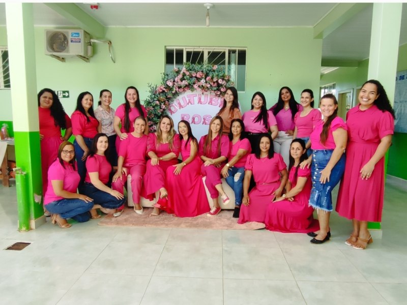 OUTUBRO ROSA, PALESTRA NA APAE ABORDA PREVENO AO CNCER DE MAMA