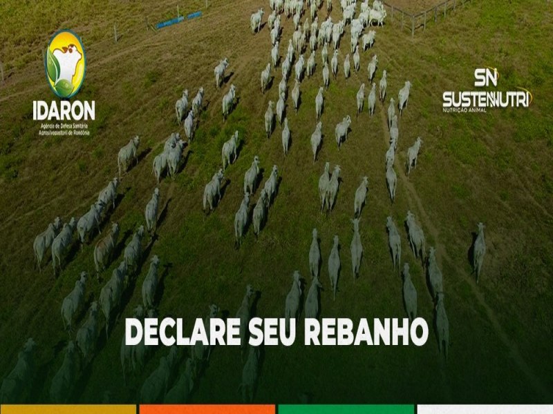 Declare Seu Rebanho: a Sustennutri Nutrio Animal  parceira da Idaron em mais uma etapa