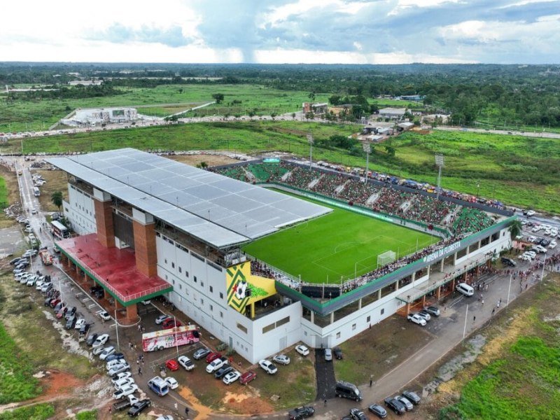 Governo do Acre reinaugura Estdio Arena da Floresta com festa histrica, arquibancadas lotadas e compromisso pelo esporte e juventude