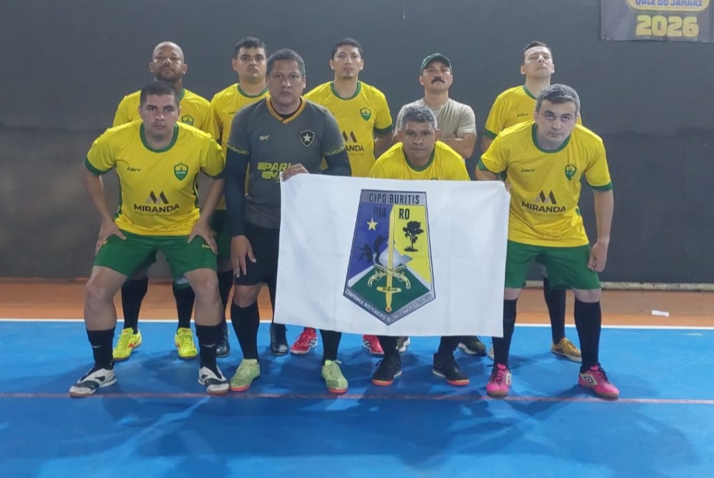 CIPO de Buritis � Campe� do Futsal nos Jogos da Seguran�a P�blica do Vale do Jamari 2026