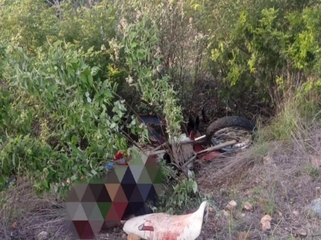 MOTOCICLISTA SOFRE GRAVE ACIDENTE NA BR-428, EM SANTA MARIA DA BOA VISTA-PE