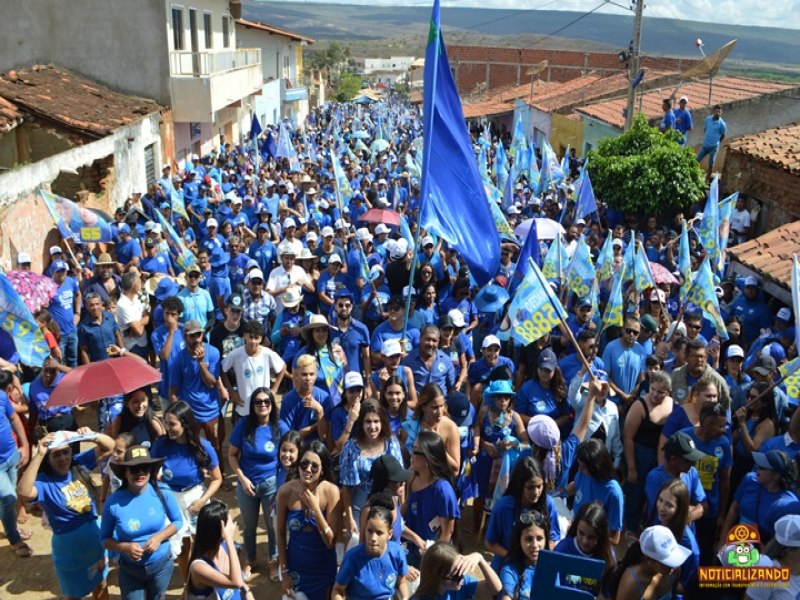 Prefeito Gildevan Melo realiza maior comcio da histria de Santa Filomena