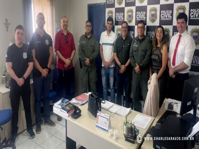 Serto do Araripe: Reunio entre policias civil e militar define estratgias de segurana para regio