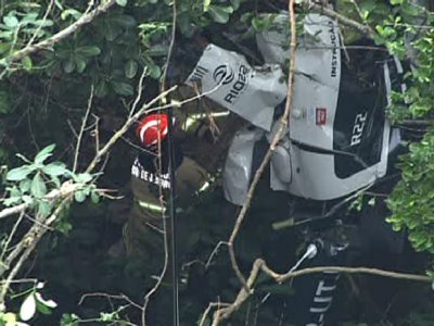 Visibilidade era p�ssima, diz caseiro que viu acidente de helic�ptero